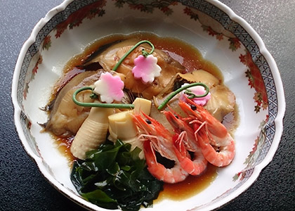 煮魚大皿盛り